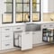 Hardware Resources 35-7/8" Lx20-3/4" Wx10" D Farmhouse/Apron Front 16 Gauge Stainless Steel 60/40 Double Bowl Sink HA225 - alternate 6